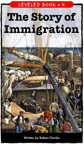 raz x級閱讀The Story of Immigration繪本PDF+音頻百度網盤免費下載