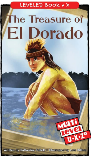 raz x級閱讀The Treasure of El Dorado繪本PDF+音頻百度網盤免費下載