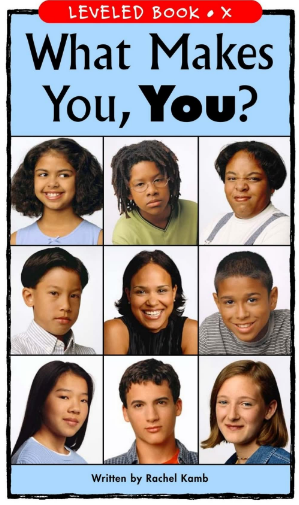 raz x級閱讀What Makes You, You繪本PDF+音頻百度網盤免費下載