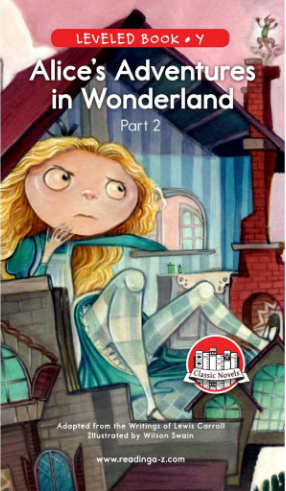 raz Y級閱讀Alice's Adventures in Wonderland (Part 2)繪本PDF+音頻百度網(wǎng)盤免費下載