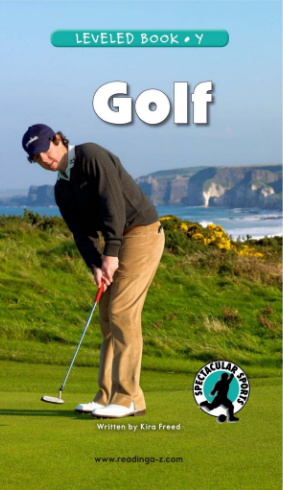 raz Y級閱讀Golf繪本PDF+音頻百度網盤免費下載