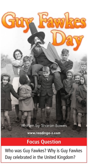 raz Y級閱讀Guy Fawkes Day繪本PDF+音頻百度網盤免費下載