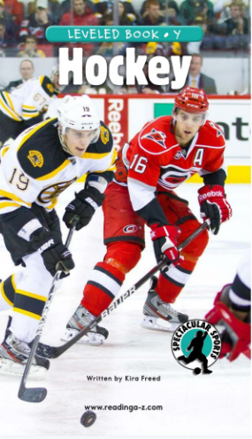 raz Y級閱讀Hockey繪本PDF+音頻百度網盤免費下載
