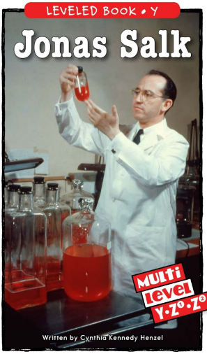 raz Y級閱讀Jonas Salk繪本PDF+音頻百度網(wǎng)盤免費(fèi)下載