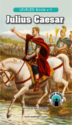 raz Y級閱讀Julius Caesar繪本PDF+音頻百度網(wǎng)盤免費(fèi)下載