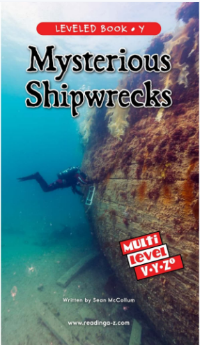 raz Y級閱讀Mysterious Shipwrecks繪本PDF+音頻百度網(wǎng)盤免費(fèi)下載