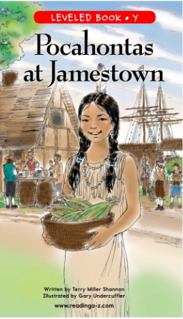 raz Y級閱讀Pocahontas at Jamestown繪本PDF+音頻百度網盤免費下載