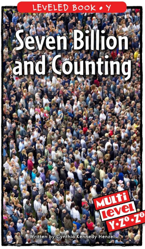 raz Y級閱讀Seven Billion and Counting繪本PDF+音頻百度網盤免費下載