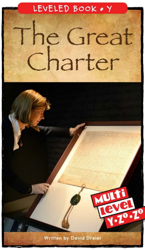 raz Y級閱讀The Great Charter繪本PDF+音頻百度網盤免費下載