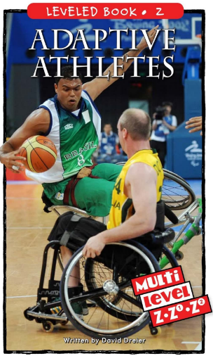 raz Z級閱讀Adaptive Athletes繪本PDF+音頻資源免費下載