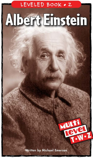 raz Z級閱讀Albert Einstein繪本PDF+音頻資源免費下載