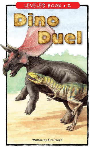 raz Z級閱讀Dino Duel繪本PDF+音頻資源免費下載