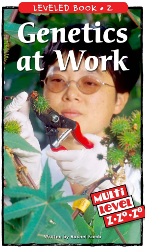 raz Z級閱讀Genetics at Work繪本PDF+音頻資源免費下載