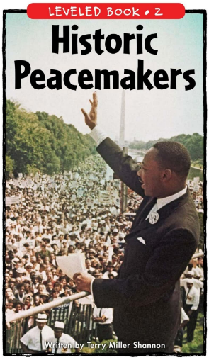 raz Z級閱讀Historic Peacemakers繪本PDF+音頻資源免費下載