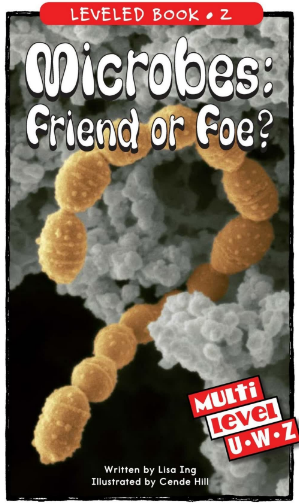 raz Z級閱讀Microbes Friend or Foe繪本PDF+音頻資源免費下載