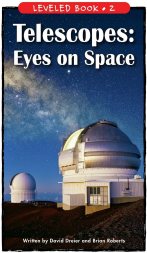raz Z級閱讀Telescopes Eyes on Space繪本PDF+音頻資源免費下載