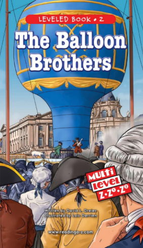raz Z級閱讀The Balloon Brothers繪本PDF+音頻資源免費下載