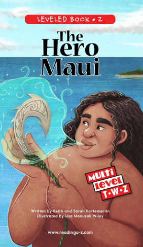 raz Z級閱讀The Hero Maui繪本PDF+音頻資源免費下載