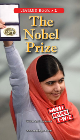raz Z級閱讀The Nobel Prize繪本PDF+音頻資源免費下載