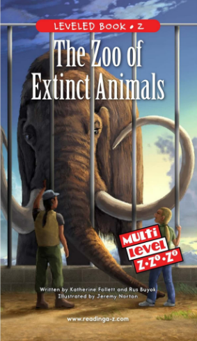 raz Z級閱讀The Zoo of Extinct Animals繪本PDF+音頻資源免費下載