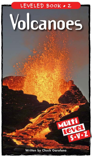 raz Z級閱讀Volcanoes繪本PDF+音頻資源免費下載