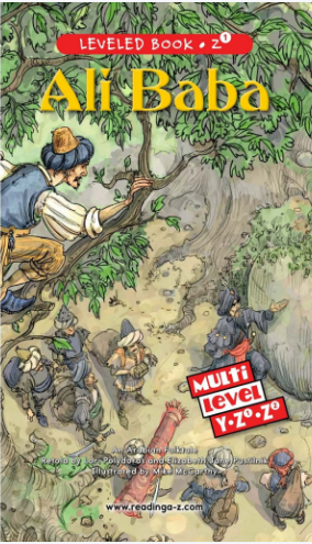 raz Z1級閱讀Ali Baba繪本PDF+音頻資源免費下載
