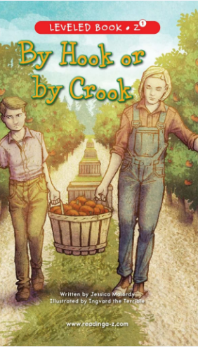 raz Z1級閱讀By Hook or by Crook繪本PDF+音頻資源免費下載