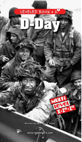 raz Z1級閱讀D-Day繪本PDF+音頻資源免費下載