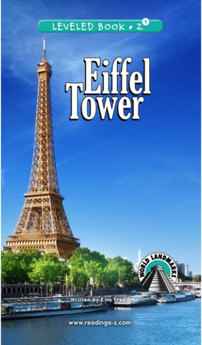 raz Z1級閱讀Eiffel Tower繪本PDF+音頻資源免費下載