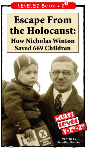 raz Z1級閱讀Escape From the Holocaust繪本PDF+音頻資源免費下載