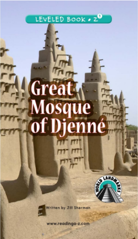 raz Z1級閱讀Great Mosque of Djenné繪本PDF+音頻資源免費下載