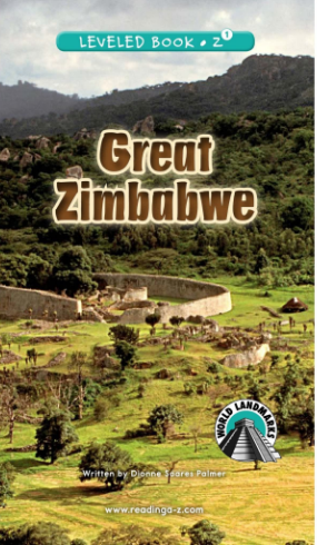 raz Z1級(jí)閱讀Great Zimbabwe繪本PDF+音頻資源免費(fèi)下載