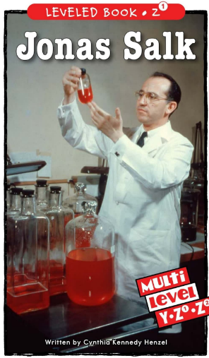 raz Z1級閱讀Jonas Salk繪本PDF+音頻資源免費下載