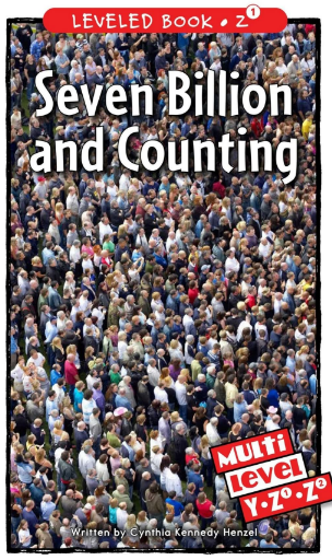raz Z1級(jí)閱讀Seven Billion and Counting繪本PDF+音頻資源免費(fèi)下載
