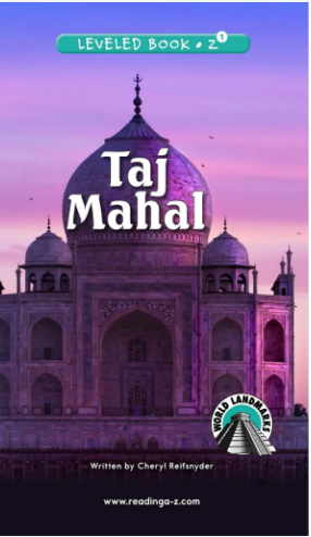 raz Z1級閱讀Taj Mahal繪本PDF+音頻資源免費下載
