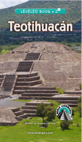 raz Z1級閱讀Teotihuacan繪本PDF+音頻資源免費下載