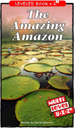 raz Z1級閱讀The Amazing Amazon繪本PDF+音頻資源免費下載