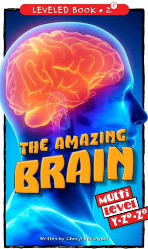raz Z1級閱讀The Amazing Brain繪本PDF+音頻資源免費下載