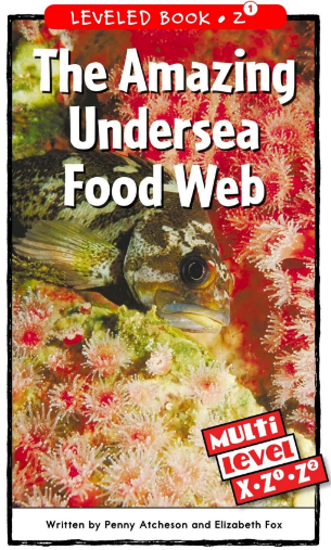 raz Z1級閱讀The Amazing Undersea Food Web繪本PDF+音頻資源免費下載