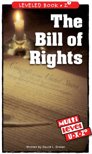 raz Z1級閱讀The Bill of Rights繪本PDF+音頻資源免費下載