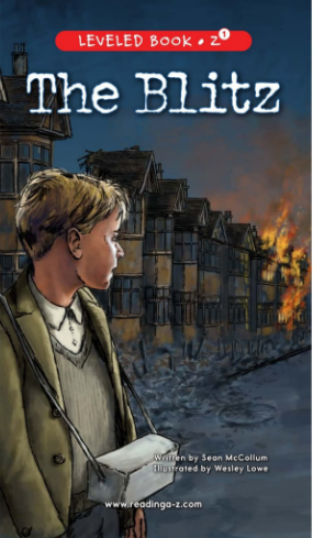raz Z1級閱讀The Blitz繪本PDF+音頻資源免費下載
