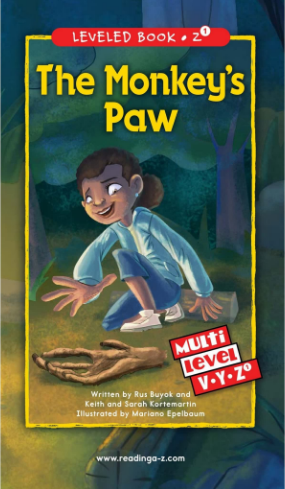 raz Z1級閱讀The Monkey's Paw繪本PDF+音頻資源免費下載