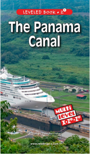 raz Z1級閱讀The Panama Canal繪本PDF+音頻資源免費下載