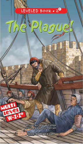 raz Z1級閱讀The Plague!繪本PDF+音頻資源免費下載