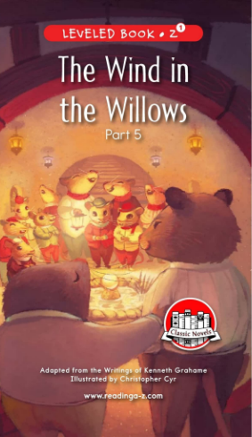 raz Z1級閱讀The Wind in the Willows (Part 5)繪本PDF+音頻資源免費下載