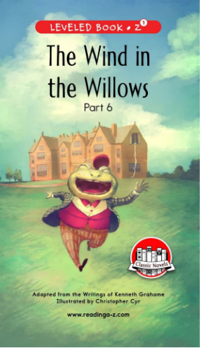 raz Z1級閱讀The Wind in the Willows(Part 6)繪本PDF+音頻資源免費下載