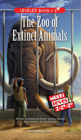 raz Z1級閱讀The Zoo of Extinct Animals繪本PDF+音頻資源免費下載