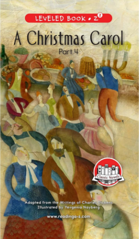 raz Z2級閱讀A Christmas Carol (Part 4)繪本PDF+音頻資源免費下載