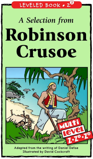 raz Z2級閱讀A Selection From Robinson Crusoe繪本PDF+音頻資源免費下載