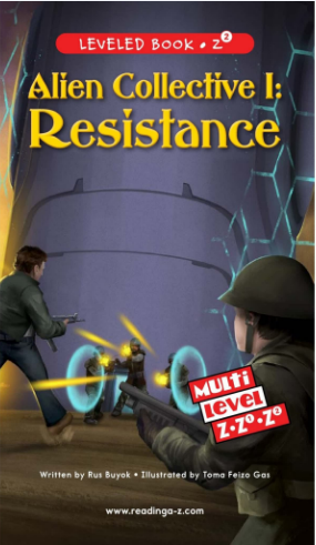 raz Z2級閱讀Alien Collective I Resistance繪本PDF+音頻資源免費下載